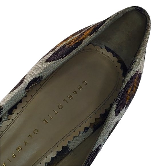 Charlotte Olympia Leopard Print Dolly Pumps - Picture 6 of 6